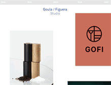 Tablet Screenshot of goulafiguera.com